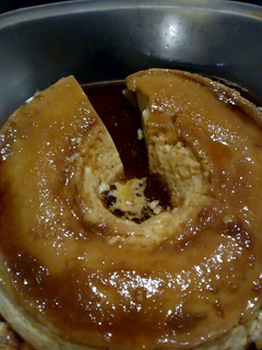 Una foto de Flan sin horno