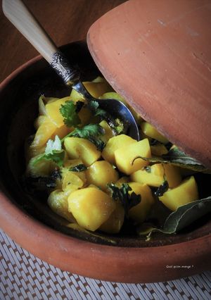 Une photo de Tajine de pommes de terre
