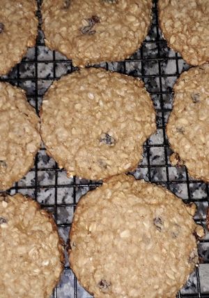Una foto de Galletas de avena y pasas