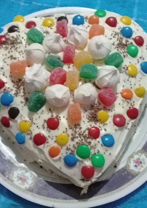 Una foto de Torta de para mis nietos