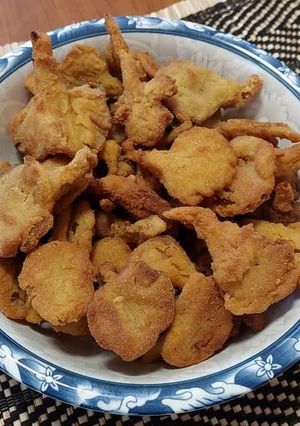 Laska gomba fűszeres bundában (vegán) recept fotója