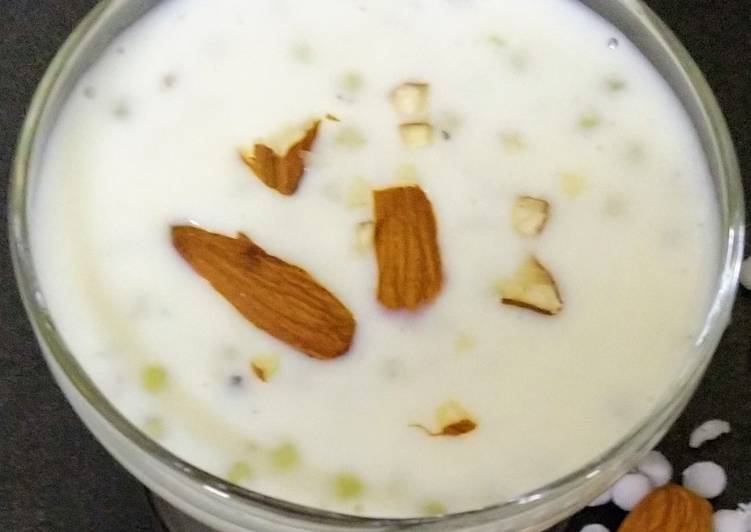 Step-by-Step Guide to Prepare Homemade Sabudana kheer