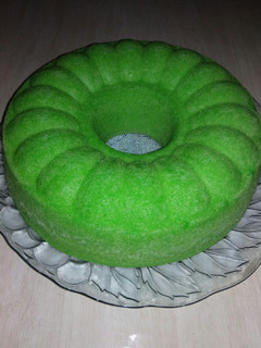 Foto resep Bolu Kukus Pandan Santan