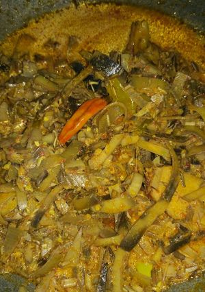 Foto resep 03#Gulai jantung pisang