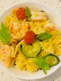 Seafood Garden Pasta