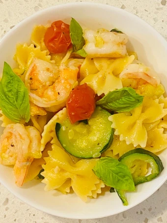 Recipe Seafood Garden Pasta the Awesome  Delicious