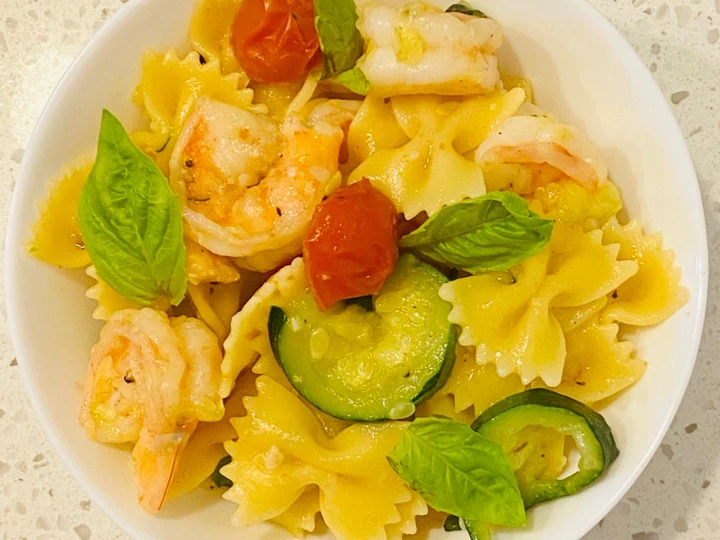 Recipe Seafood Garden Pasta the Awesome  Delicious