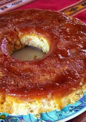 Una foto de Budín de pan