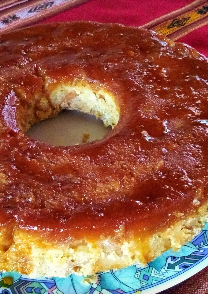 Una foto de Budín de pan