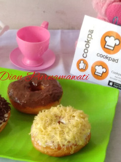 Foto resep Donat Kentang Pink
