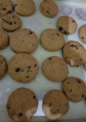 Foto resep Choco chip Cookies with Palm Sugar