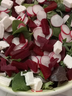 Una foto de Ensalada deliciosa de remolacha