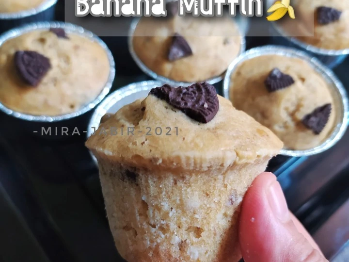 Langkah Mudah untuk Membuat Resep  Banana Muffin yang Menggugah Selera, Lezat Sekali