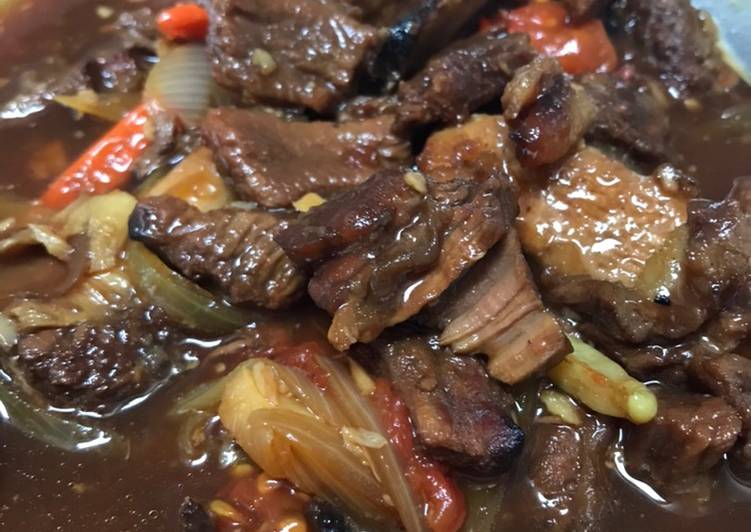 Cara Bikin Daging kecap saus tiram 🤍, Menggugah Selera