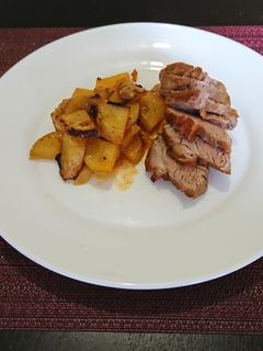 Foto de Lombo de porco ao molho de laranja
