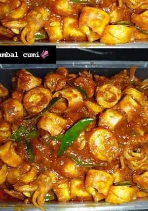 Foto resep Sambal cumi asin
