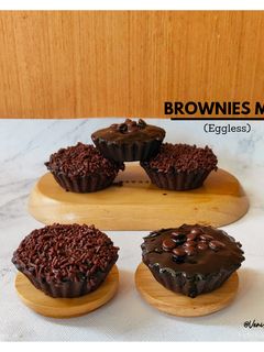 Foto resep Brownies Mini Eggless