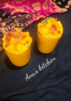 A picture of Mango mastani.
