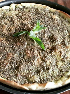 صورة لوصفة مناقيش زعتر