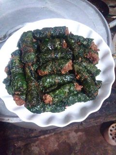 Hình của món Chả lá lốt.