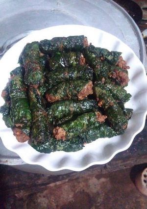 Hình của món Chả lá lốt.