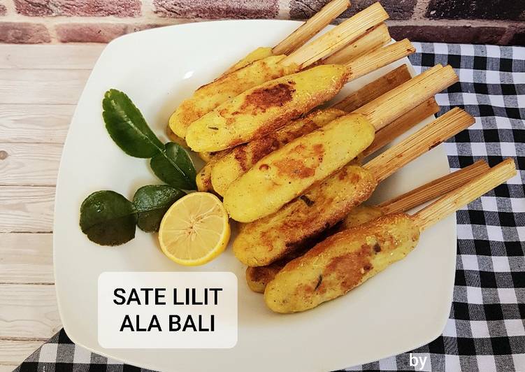 Sate Lilit Ikan Ala Bali