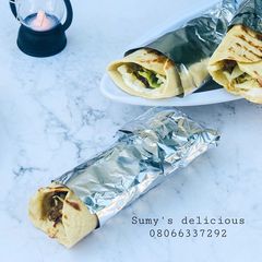 A picture of Shawarma.