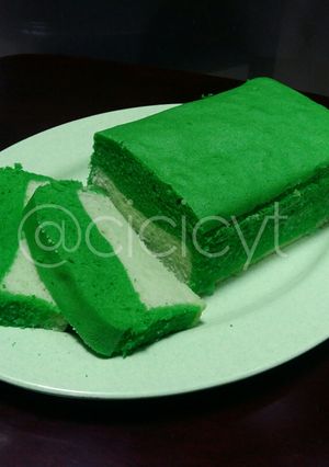 Foto resep Brownies Pandan Kukus