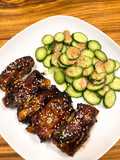 Air Fryer Honey Pork Ribs