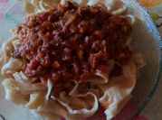 Una foto de salsa para pasta