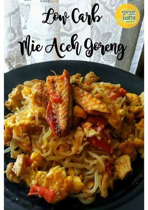 Foto resep Lowcarb Mie Aceh Goreng