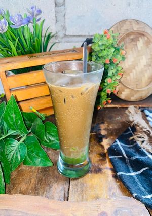 Foto resep Es Kopi Creamy Matcha