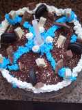 CHOCO TORTA DE MI CUMPLE💙💛🤍💜💚🧡🎂🍄🎉🐞💋✨🎊☘️🐞🎉💚🧡💜♥️