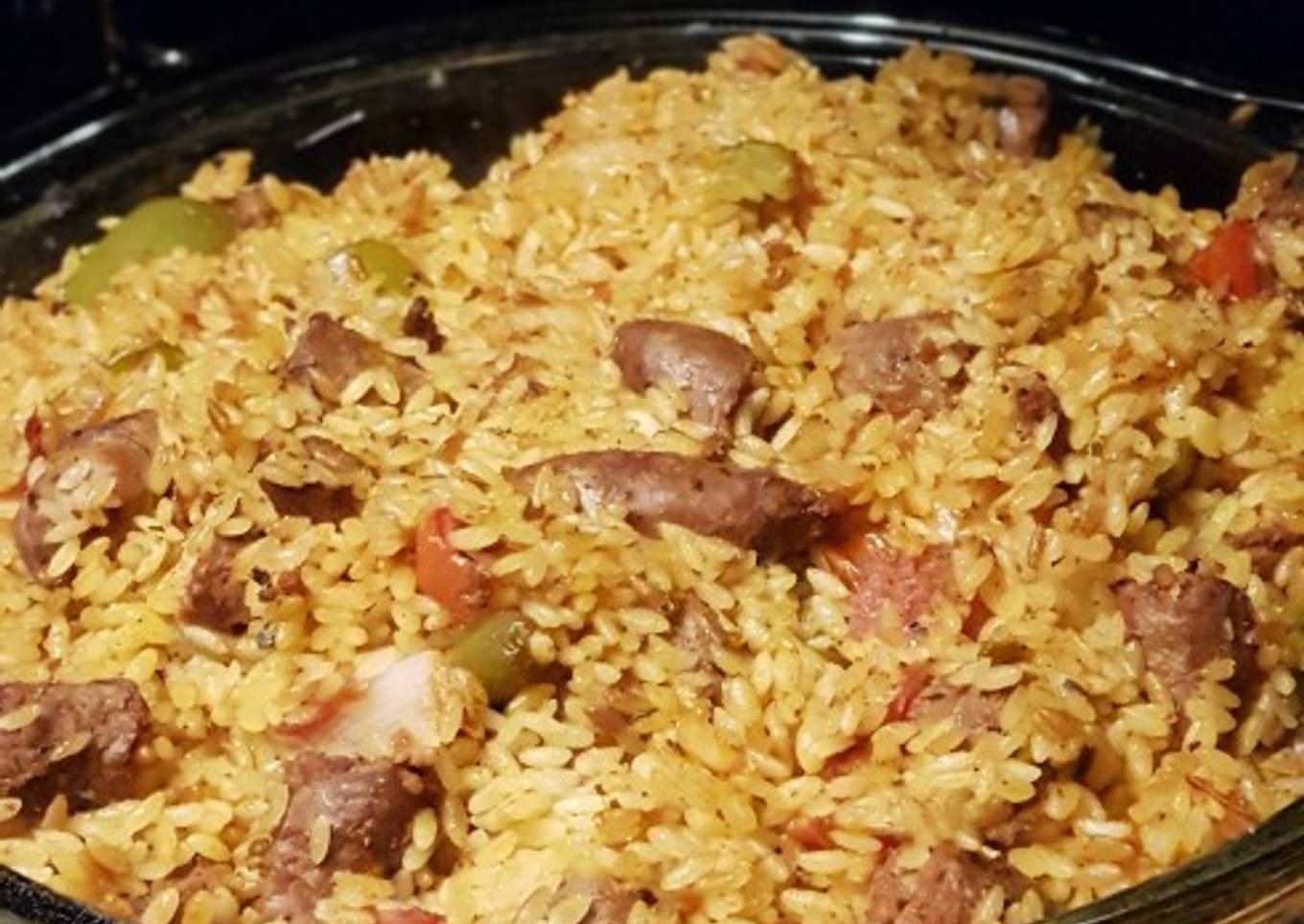 Risoni Tagine with sausage