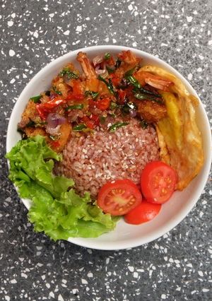 Foto resep Udang crispy sambal matah