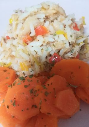 Foto de Arroz de bacalhau rápido