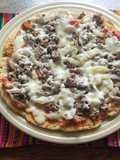 Pizza casera a la sartén