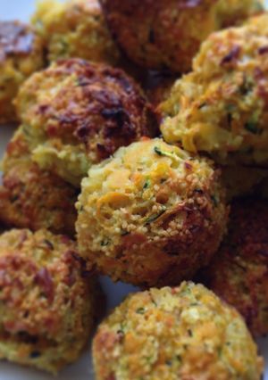 Zöldséges kuszkusz fasírt recept fotója