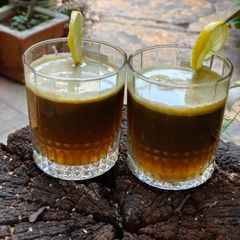 A picture of Lemon mint juice.