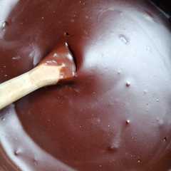 Una foto de Crema de chocolate (Maicena)