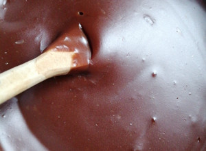 Una foto de Crema de chocolate (Maicena)