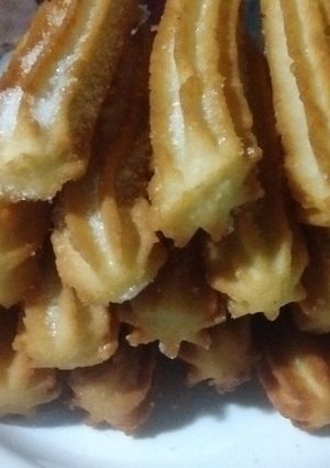 Una foto de Churros caseros