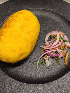 Una foto de Papa Rellena