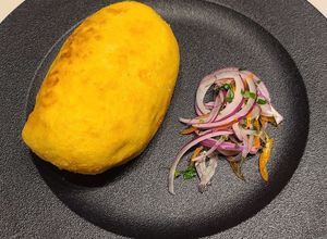 Una foto de Papa Rellena