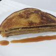 Ripe plantain pancake