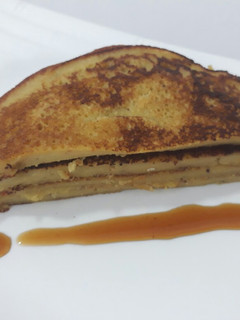 A picture of Ripe plantain pancake.
