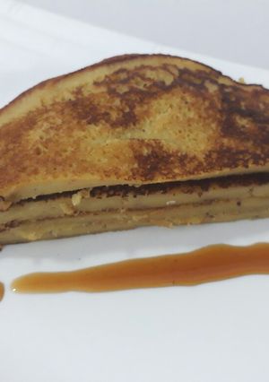 A picture of Ripe plantain pancake.
