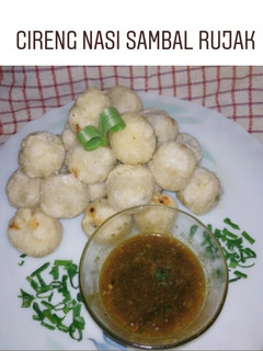 Foto resep Cireng Nasi Sambal Rujak