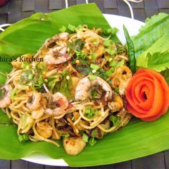 A picture of Mee Goreng.