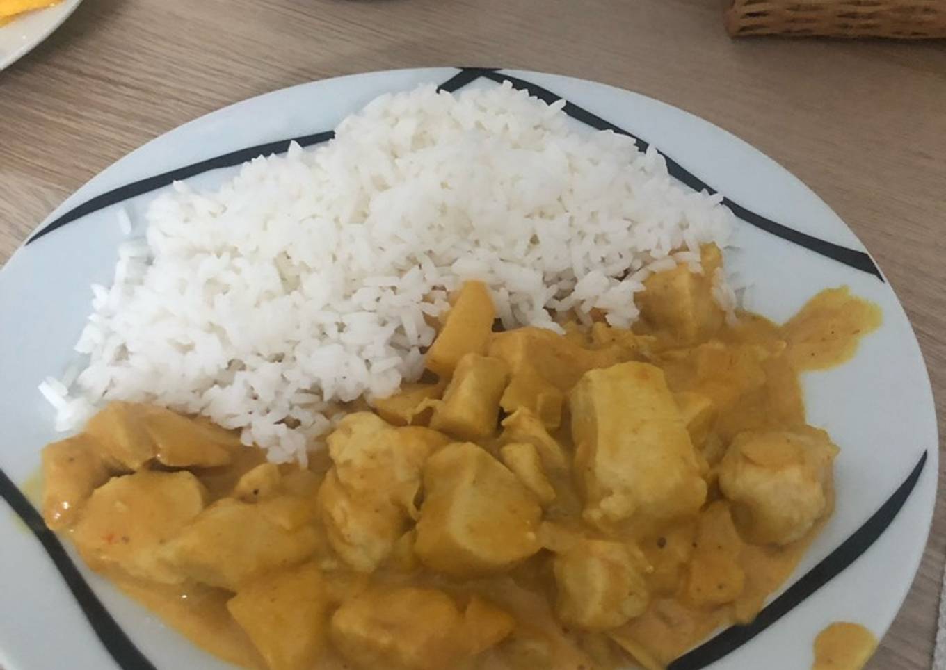 Pollo al curry